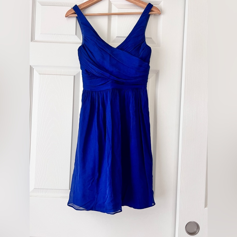 J. Crew chiffon dress, size 2